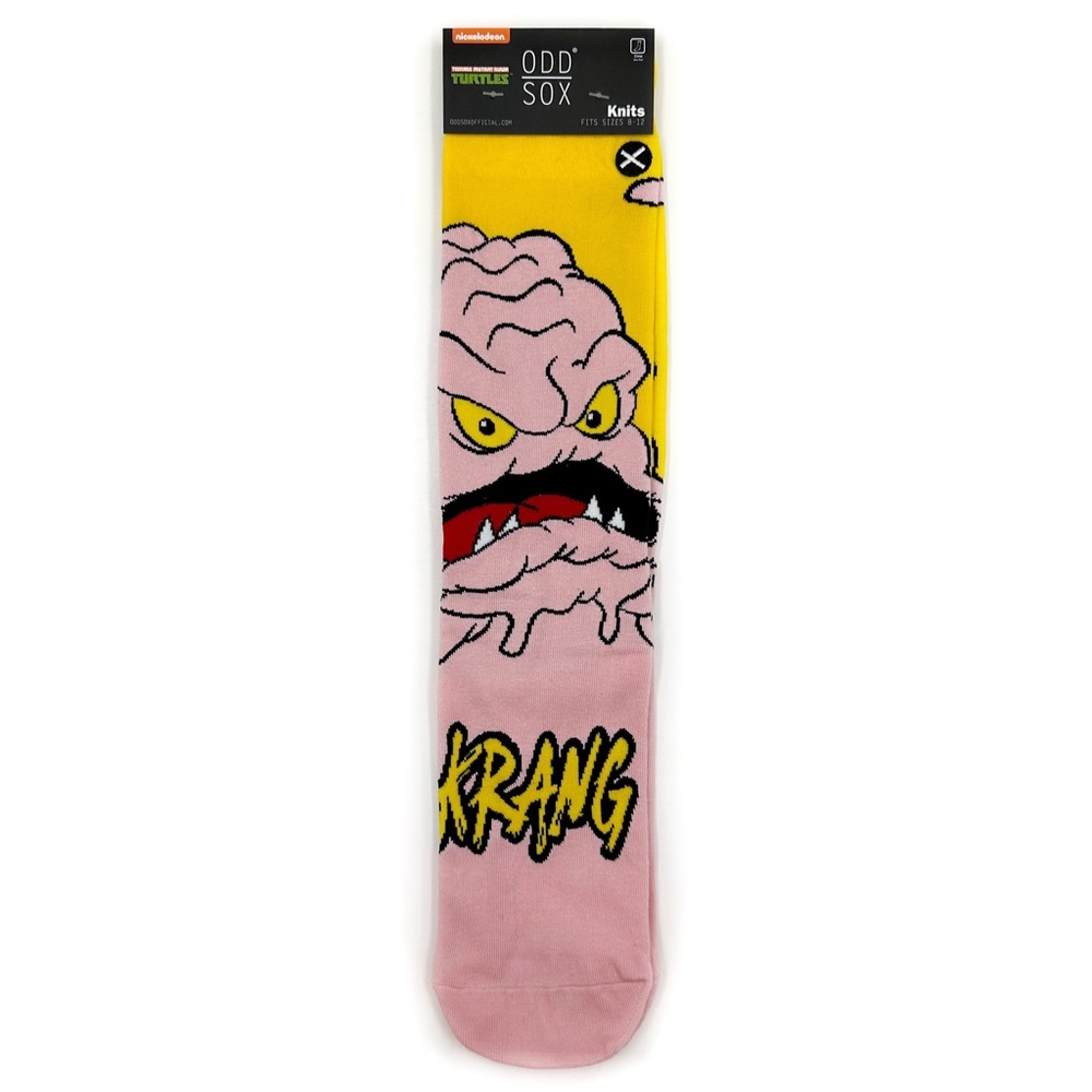 Odd Sox Teenage Mutant Ninja Turtles Crew Socks Mens Womens TMNT Krang 80s 90s